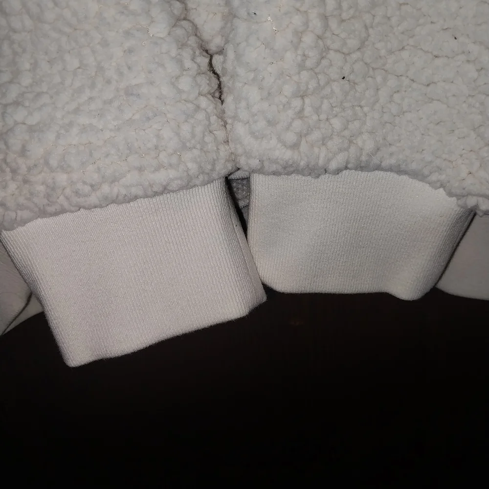 PINK Victoria's Secret Cream Hooded Sweatshirt - Picture 4 of 6